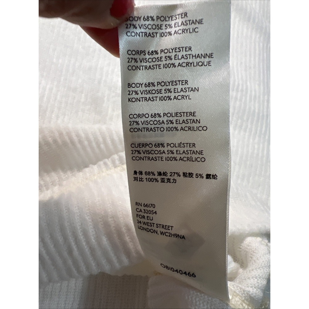 We The Free | Free People Striped Knit Balloon Sleeve Sweater Size Small - Picture 7 of 7